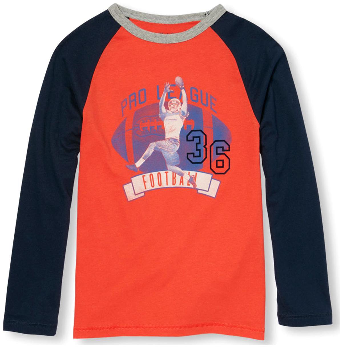 

THE CHILDREN S PLACE Boy Cotton Printed T-shirt - Orange