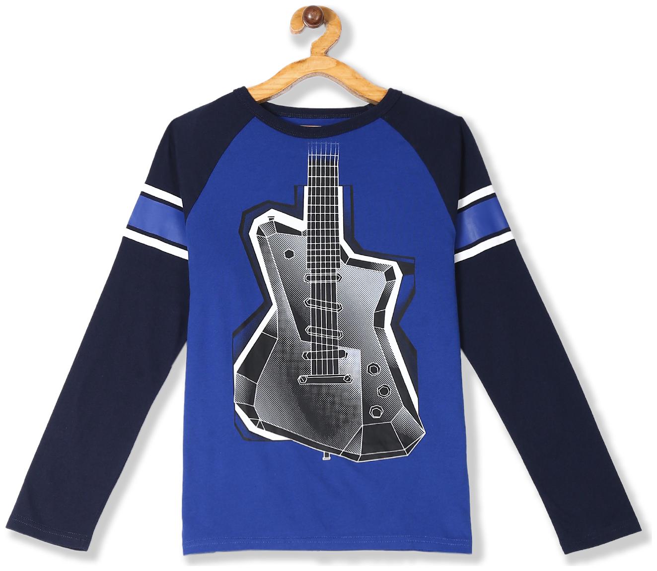 

THE CHILDREN S PLACE Boy Cotton Printed T-shirt - Blue
