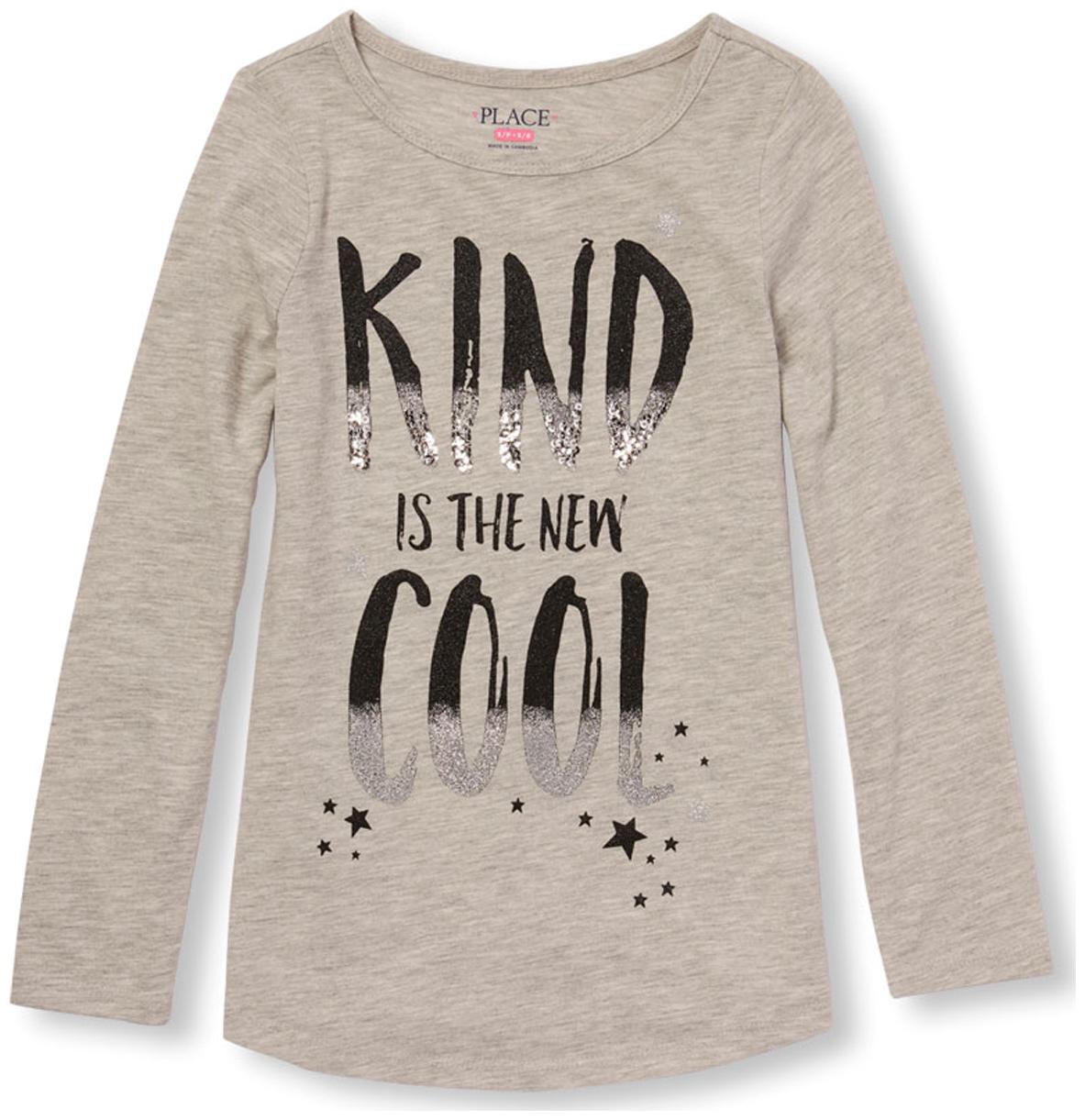 

THE CHILDREN S PLACE Girl Cotton Printed Top - Blue