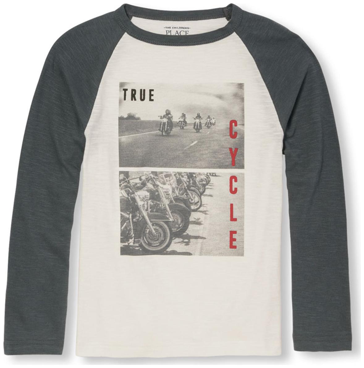 

THE CHILDREN S PLACE Boy Cotton Printed T-shirt - White