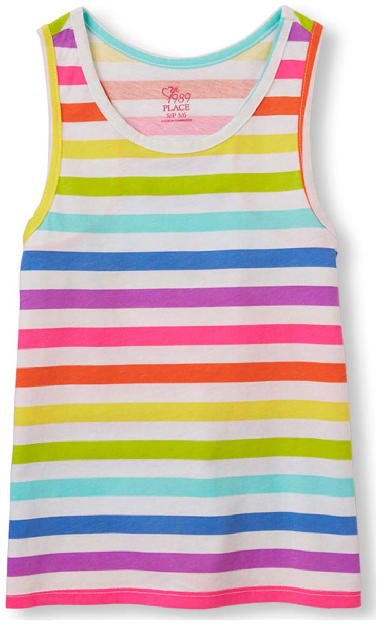 

THE CHILDREN S PLACE Girl Cotton Printed Top - White