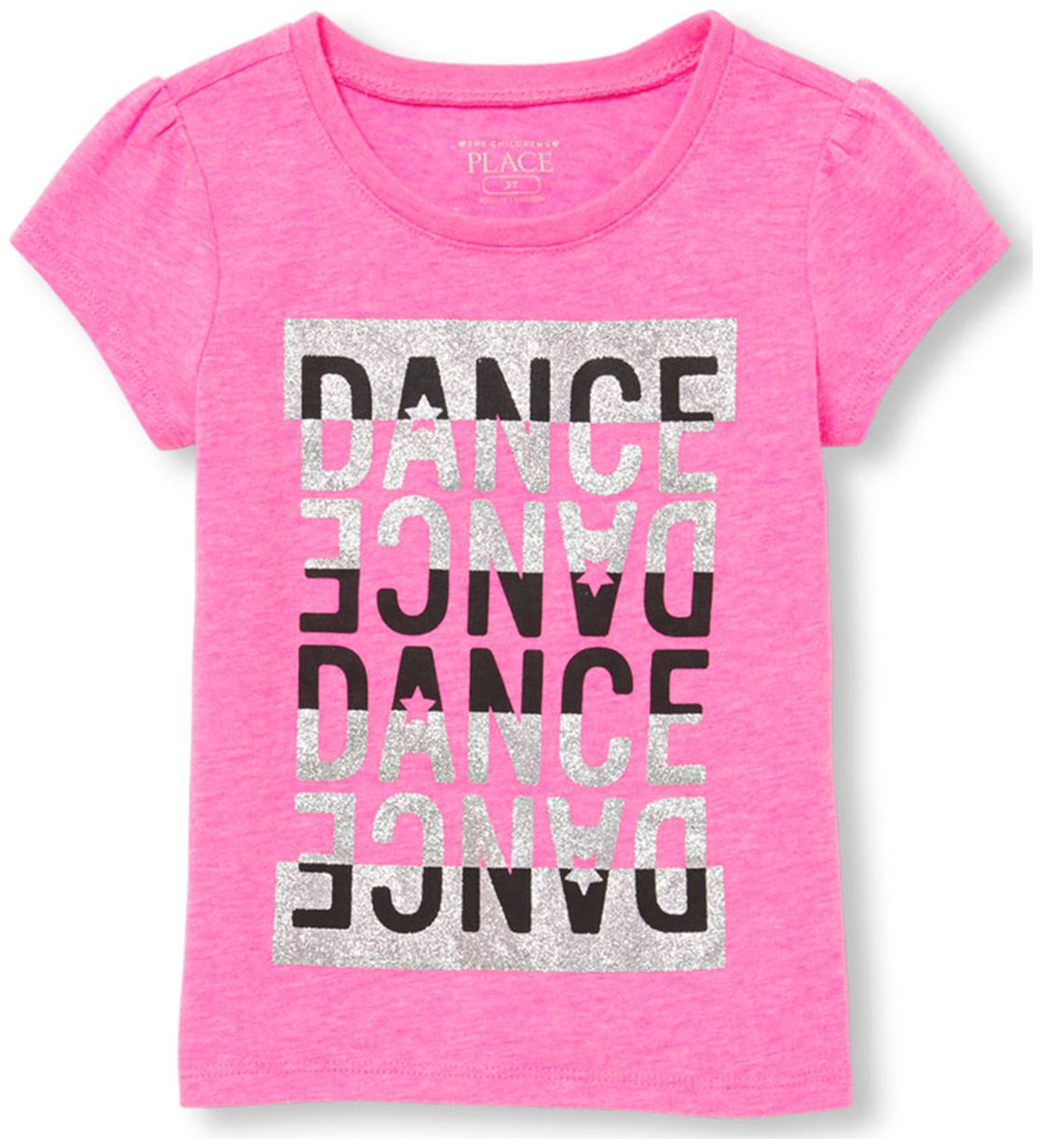 

THE CHILDREN S PLACE Girl Cotton Printed T shirt - Pink