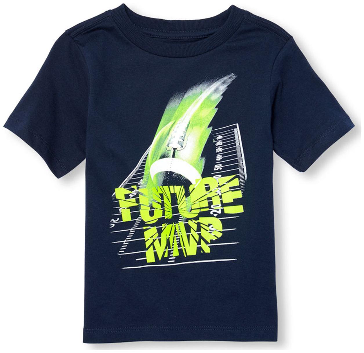 

THE CHILDREN S PLACE Boy Cotton Printed T-shirt - Blue