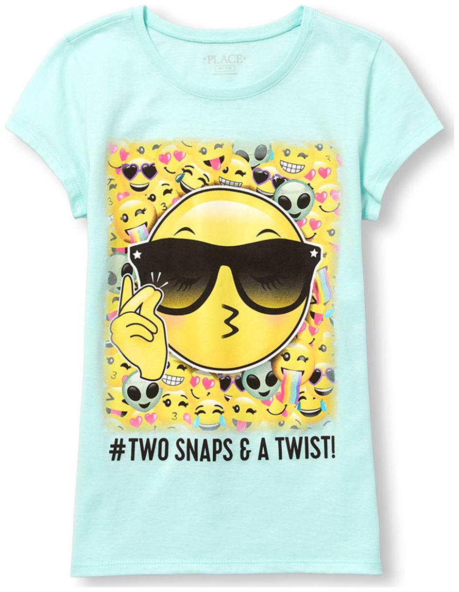 

THE CHILDREN S PLACE Girl Cotton Printed T shirt - Blue