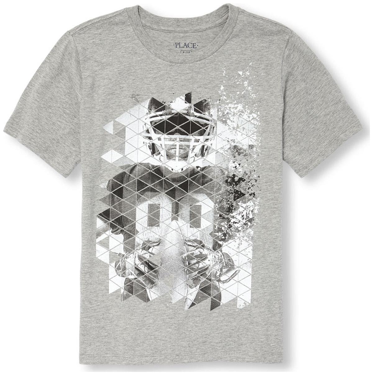 

THE CHILDREN S PLACE Boy Cotton Printed T-shirt - Grey