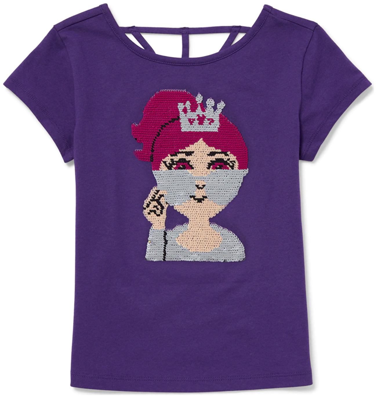 

THE CHILDREN S PLACE Girl Cotton Embellished Top - Blue