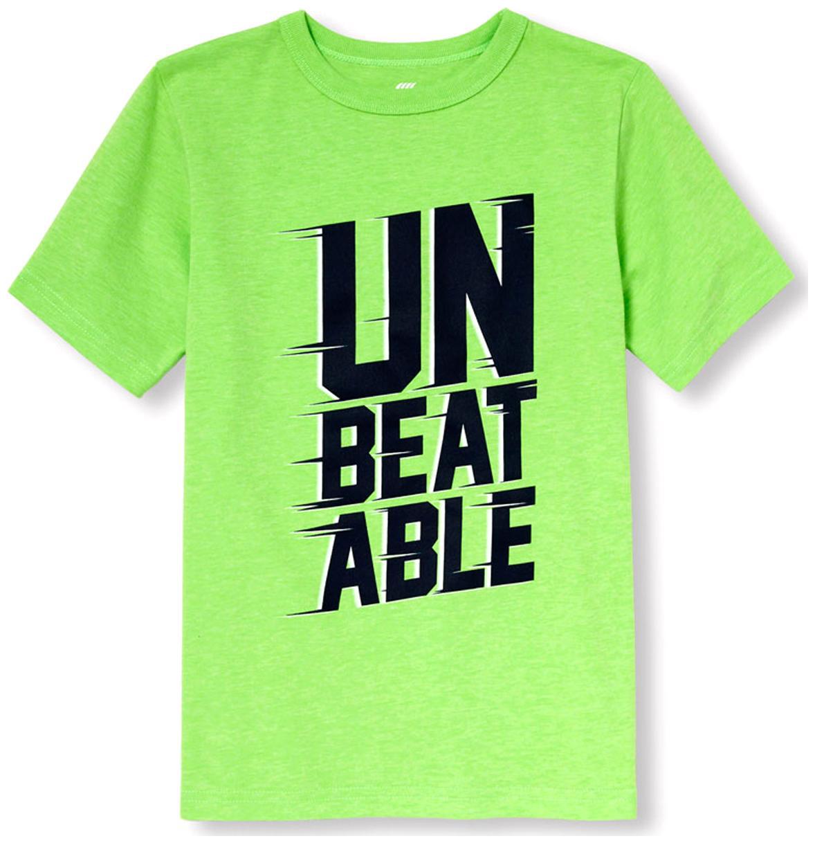 

THE CHILDREN S PLACE Boy Cotton Printed T-shirt - Green