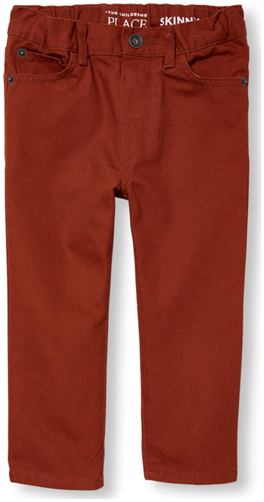 

THE CHILDREN S PLACE Baby boy Cotton Solid Jeans - Orange