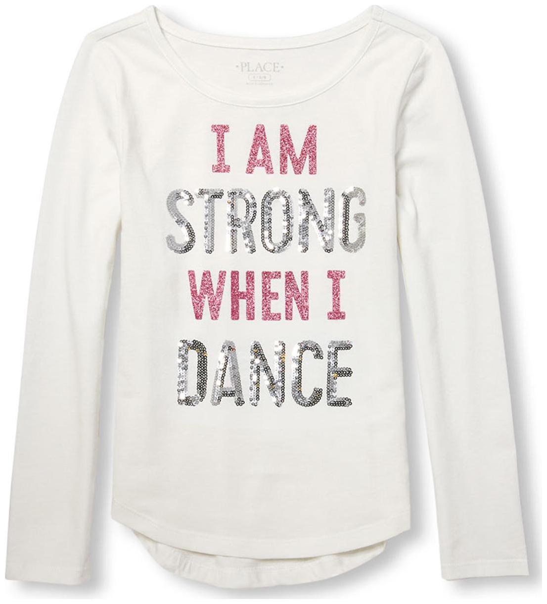

THE CHILDREN S PLACE Girl Cotton Embellished Top - White