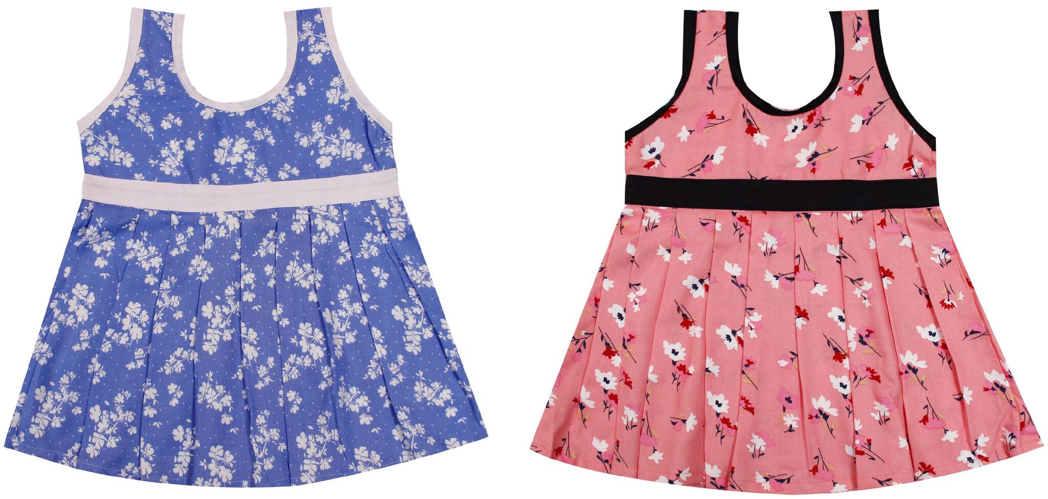 

The Creators Baby girl Rayon Floral Princess frock - Multi