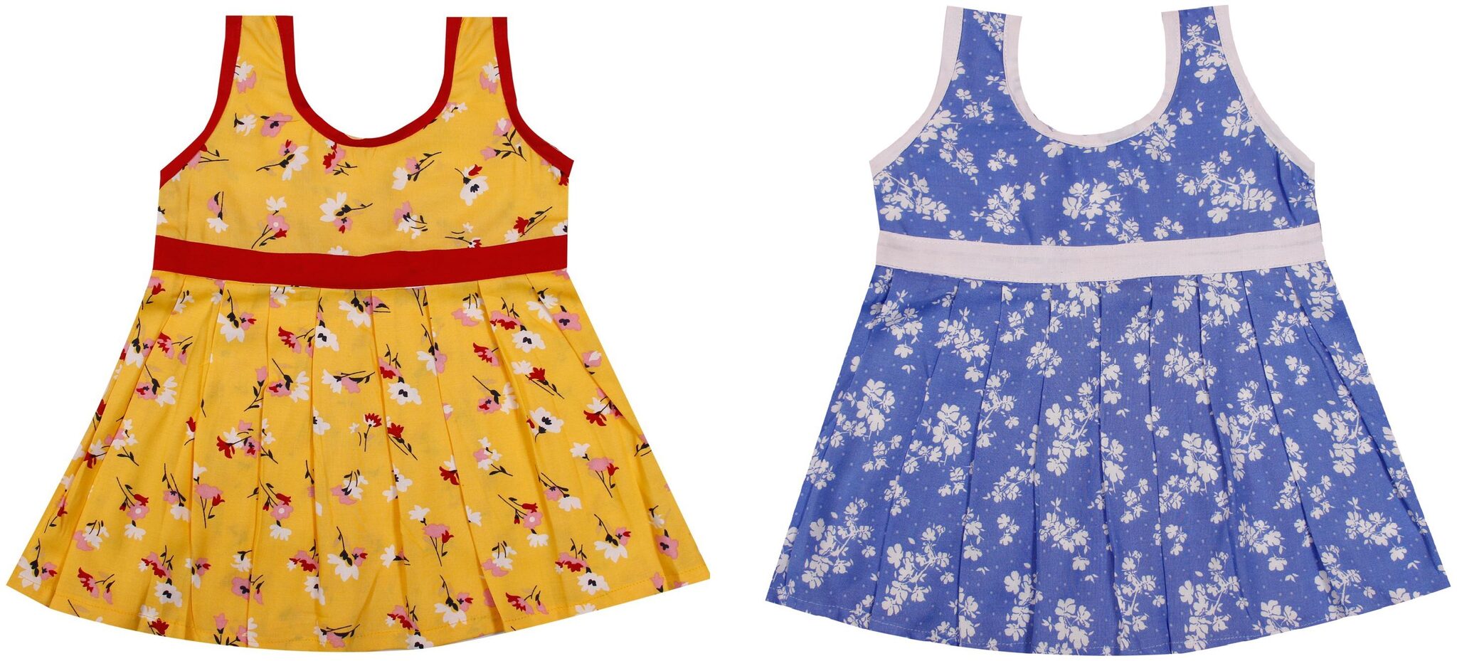 

The Creators Baby girl Rayon Floral Princess frock - Multi