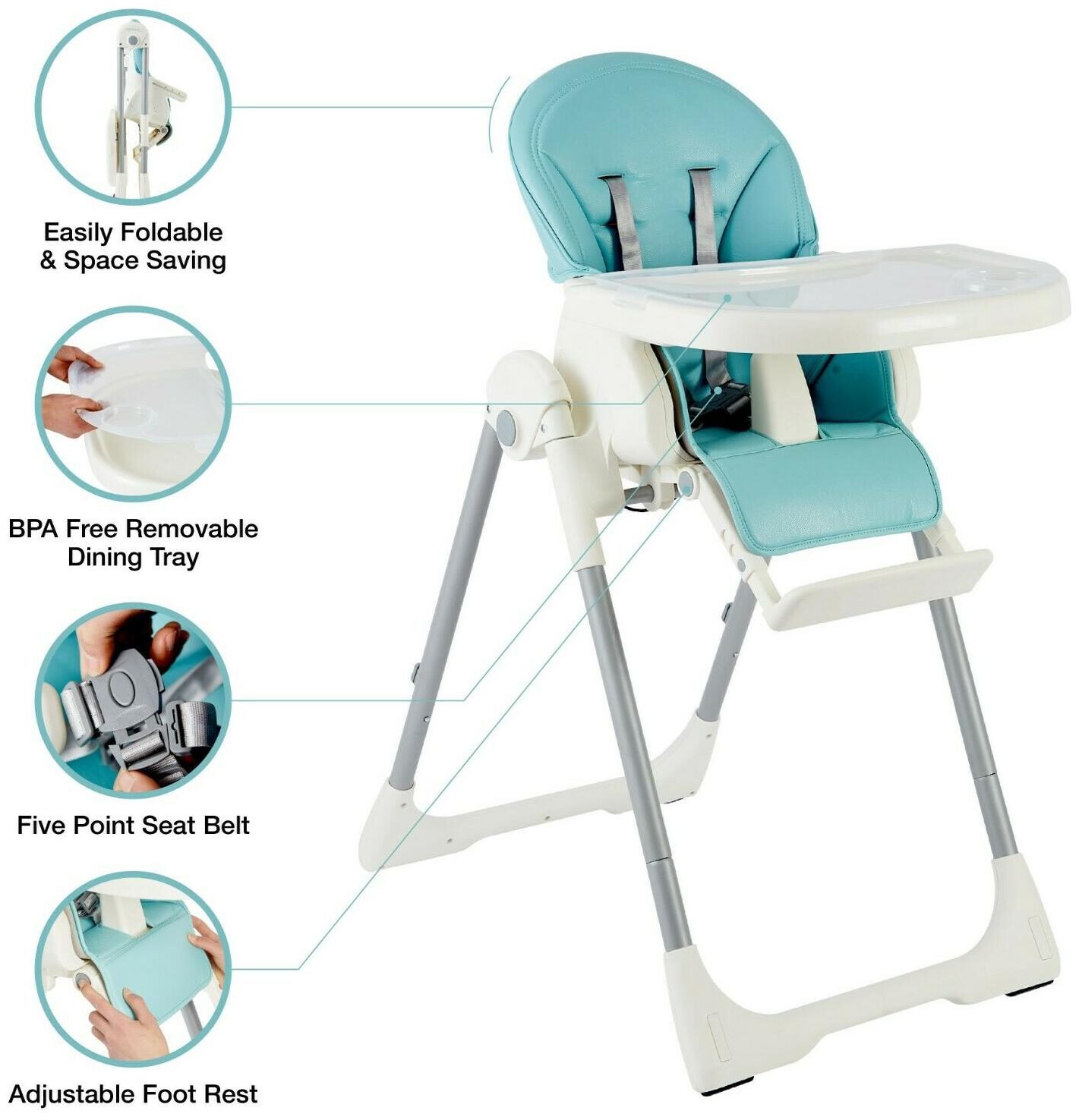 high chair in store
