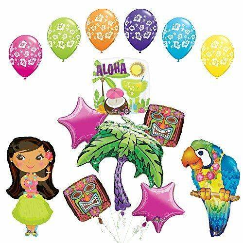 Buy The Ultimate Luau Parrot And Hula Girl Party Supplies And