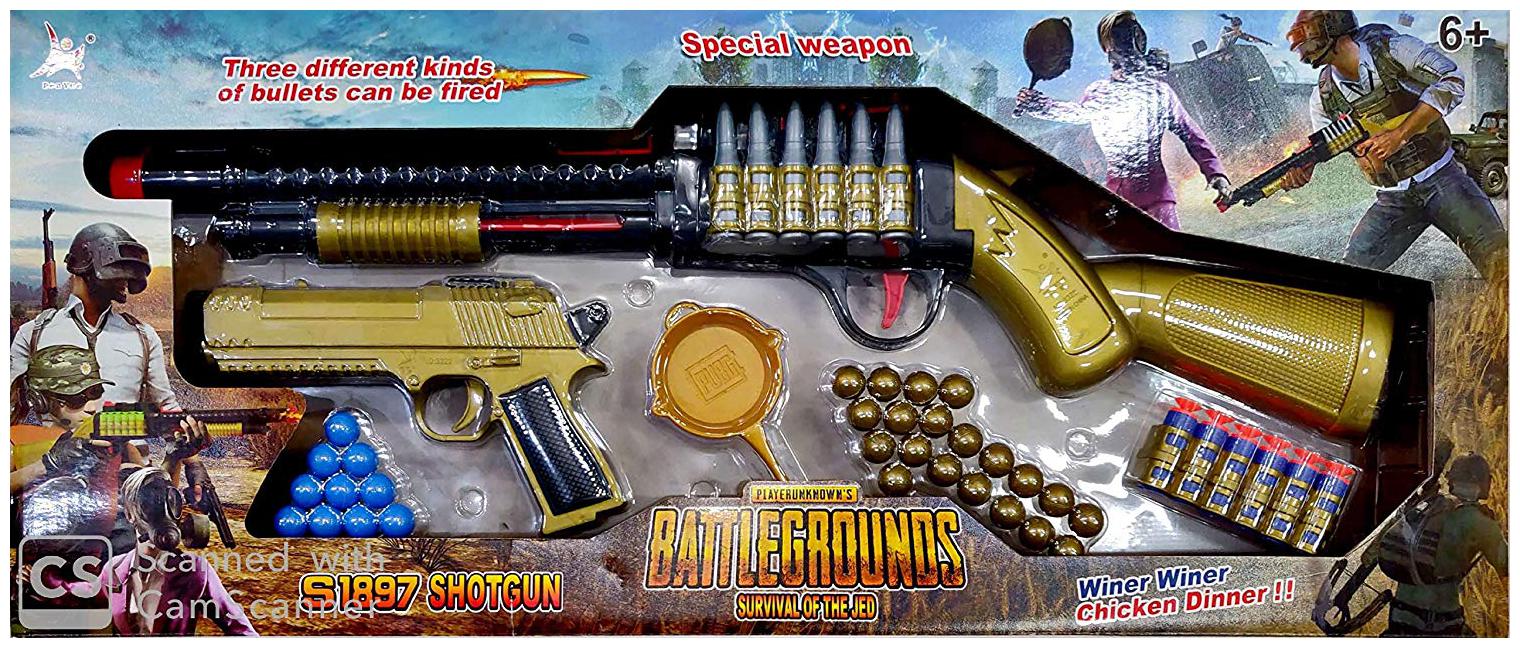 

Theme Set S1897 Shot Gun Hand Gun and Different Types of Bullets