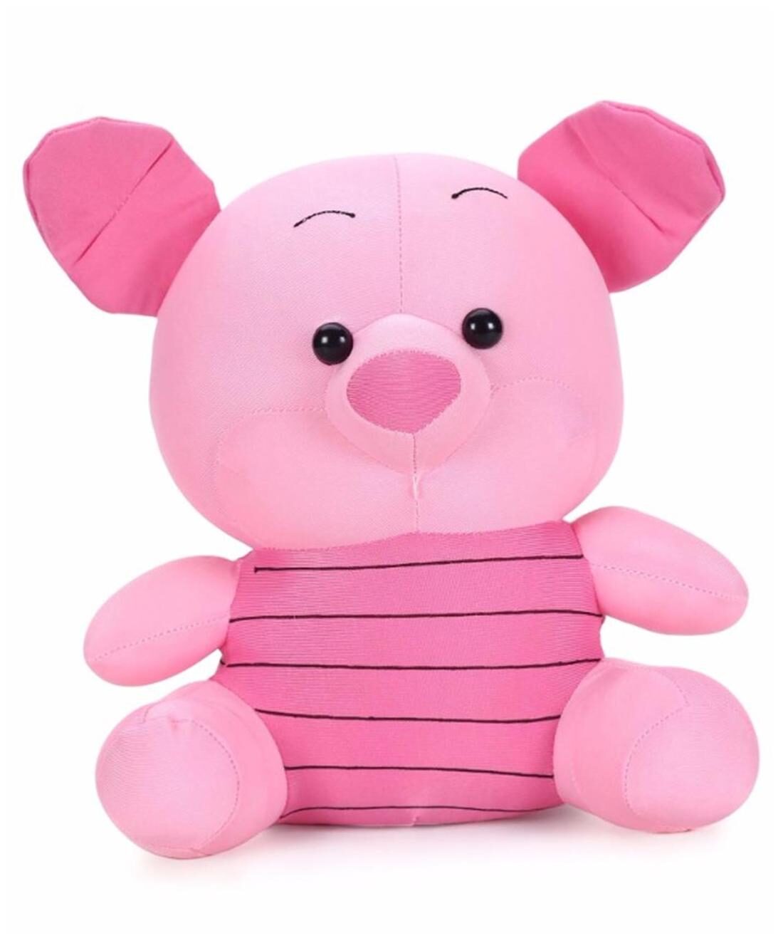 tickles pink small cute piggy stuffed soft plush toy- 18 cm