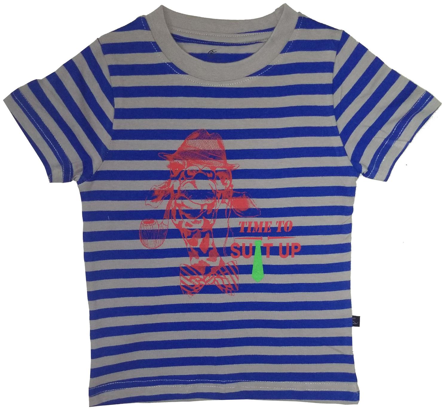 

KiddoPanti Boy Cotton Printed T-shirt - Multi