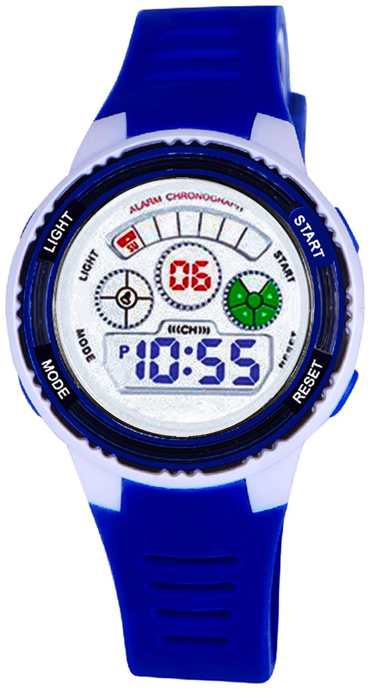 

Time Up Digital Alarm Function WaterProof BackLight Watch for Boys Girls