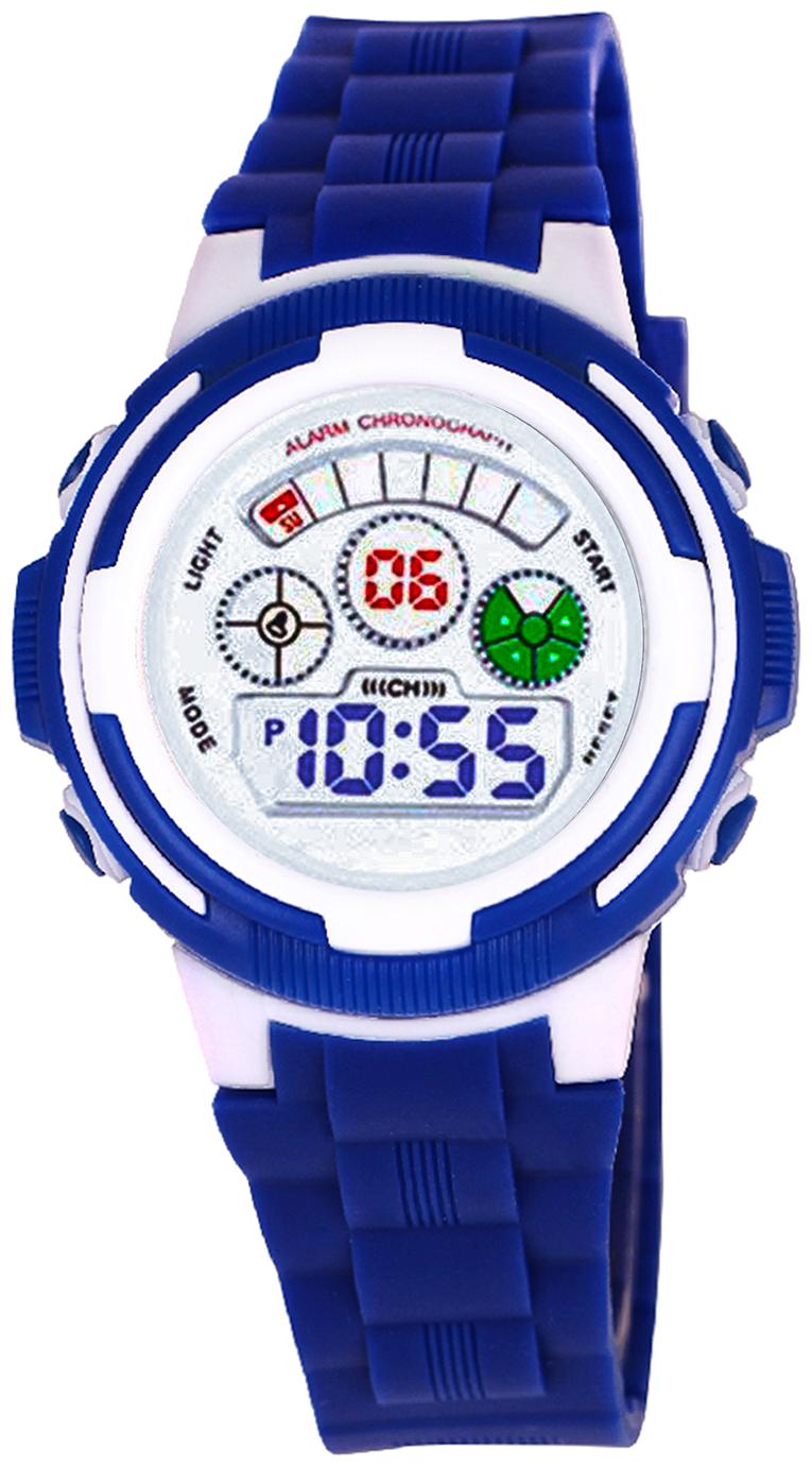 

Time Up Digital Alarm Function WaterProof BackLight Watch for Boys Girls
