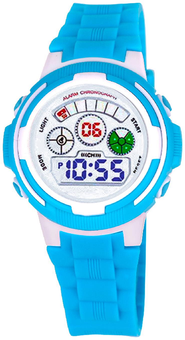 

Time Up Digital Alarm Function WaterProof BackLight Watch for Boys Girls