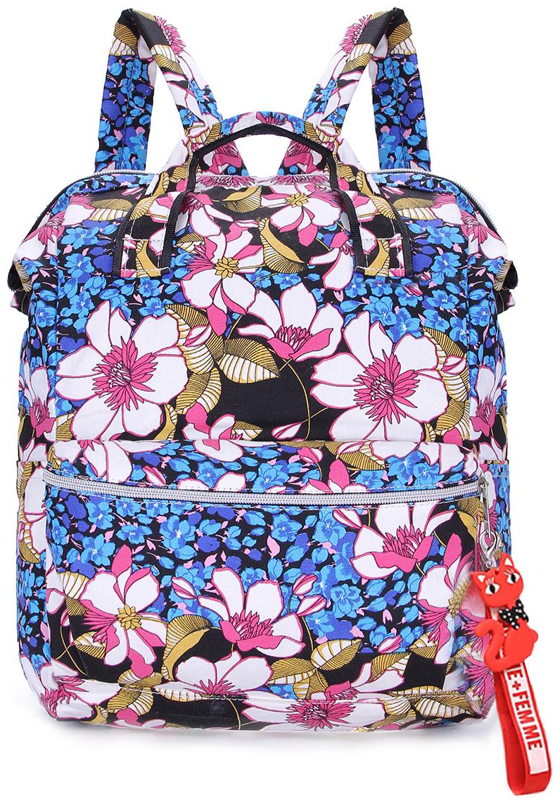 

Tinytot Multicolor 7 School College Travel Backpack for Girls Capacity 18 L