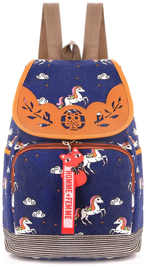 

Tinytot Multicolor 2 School College Travel Backpack for Girls Capacity 18 L