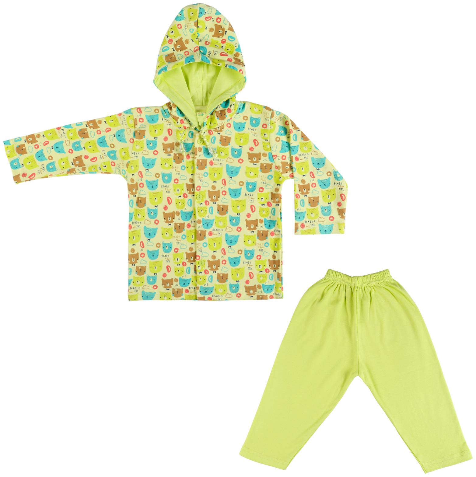 

TOONYPORT Unisex Top bottom set - Green