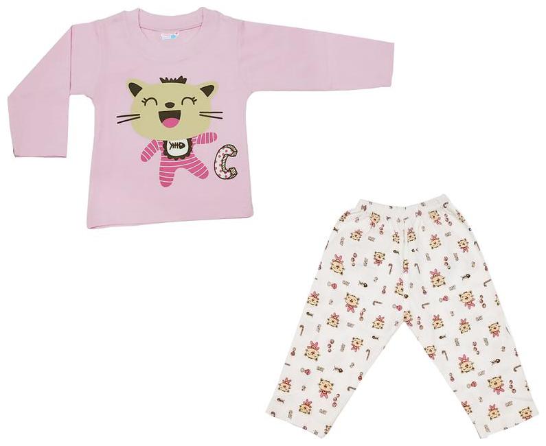 

TOONYPORT Baby boy Top bottom set - Pink White