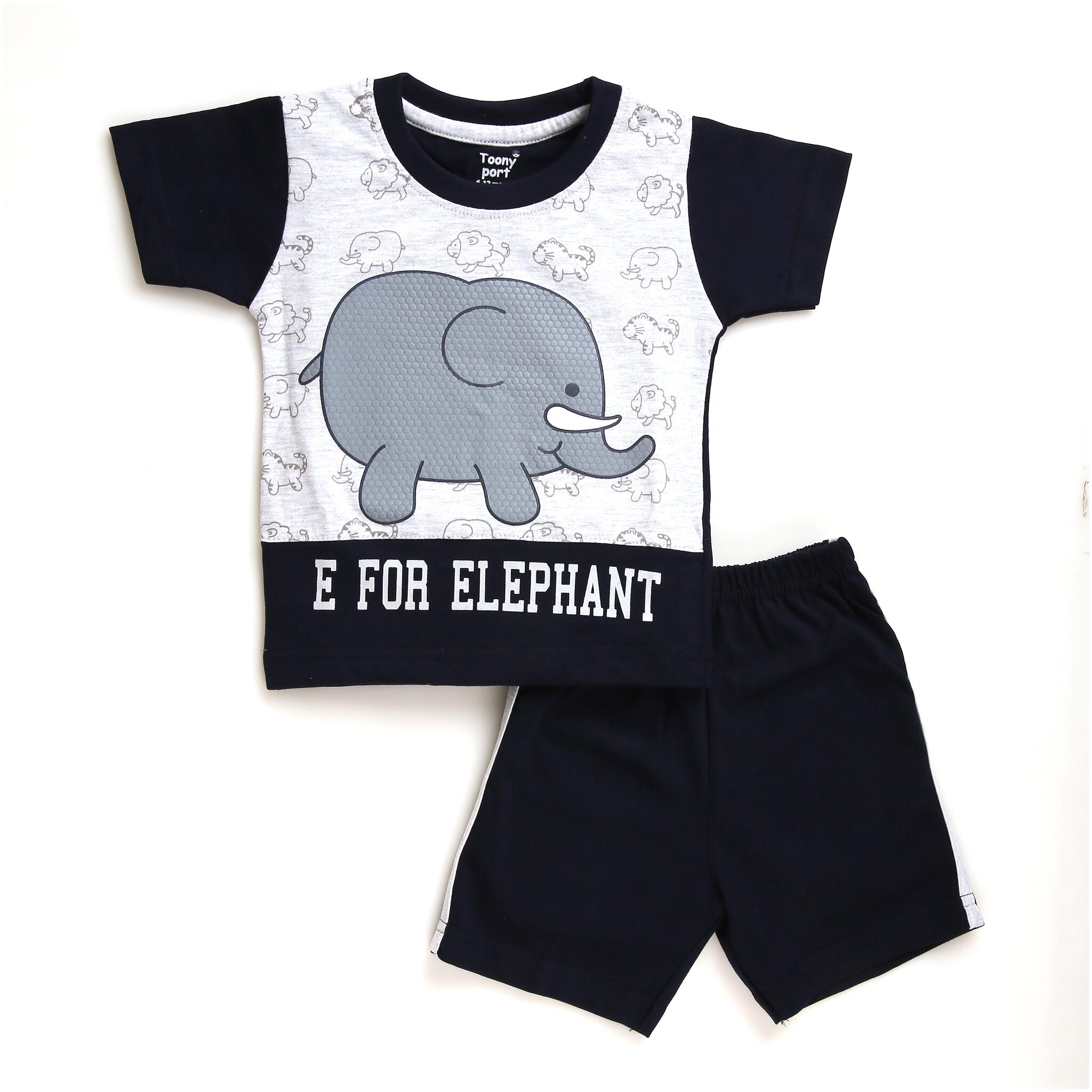 

TOONYPORT Baby boy Top bottom set - Blue