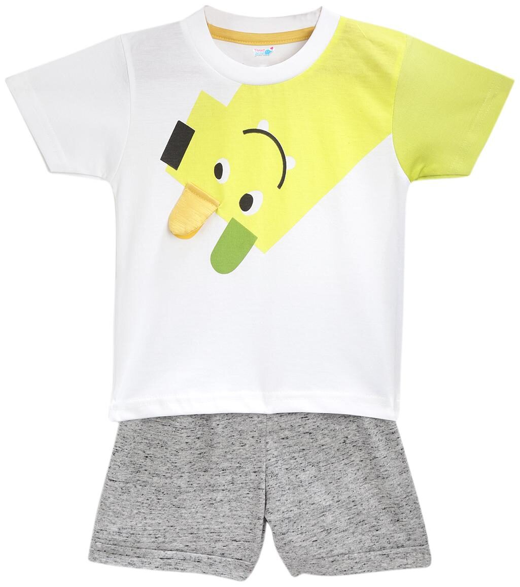 

TOONYPORT Unisex Top bottom set - Multi