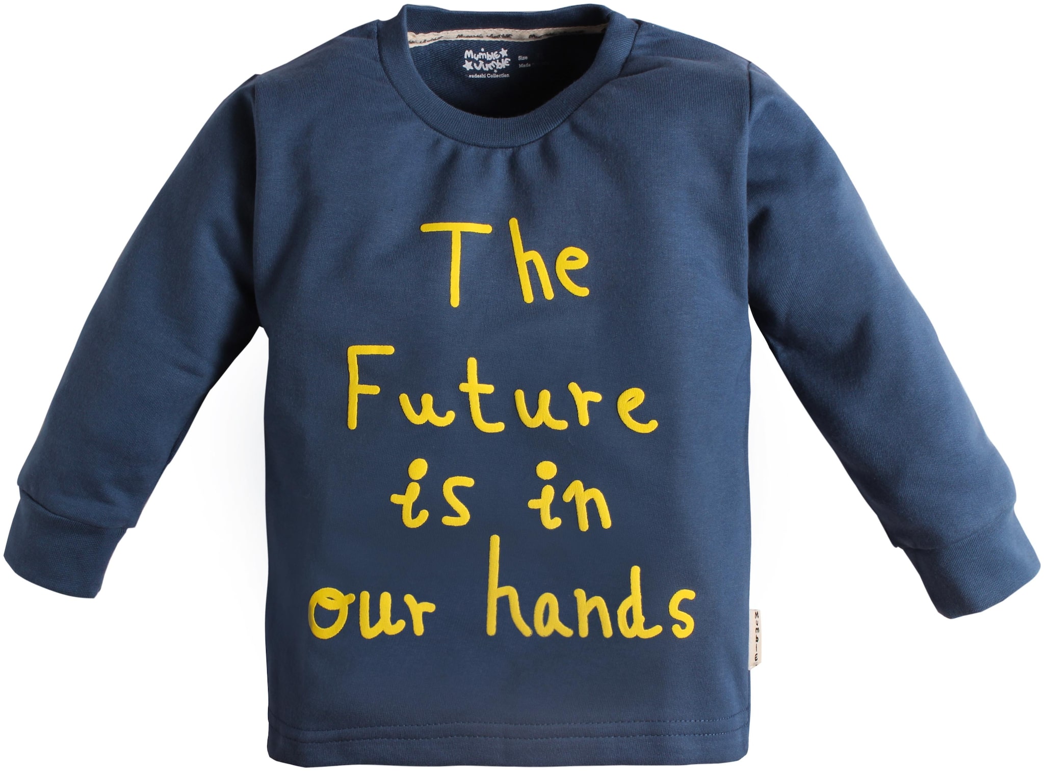 

TOONYPORT Cotton blend Printed T shirt for Baby Boy - Blue