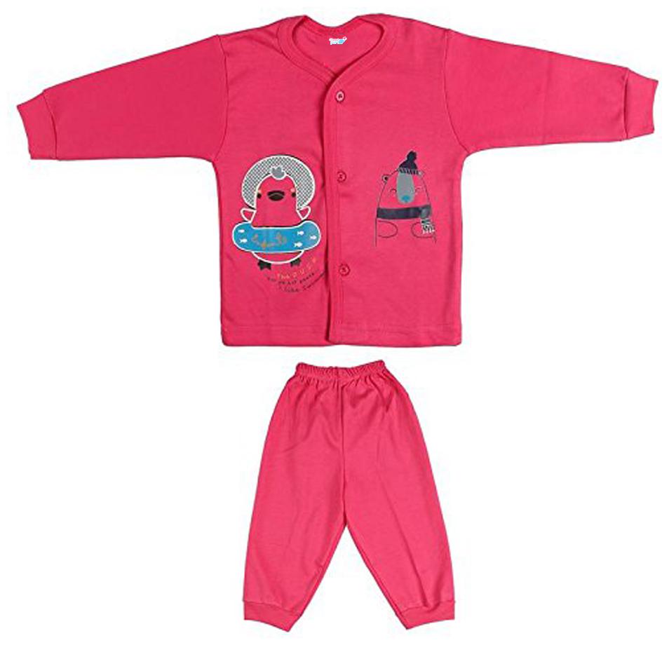 

TOONYPORT Unisex Top bottom set - Red