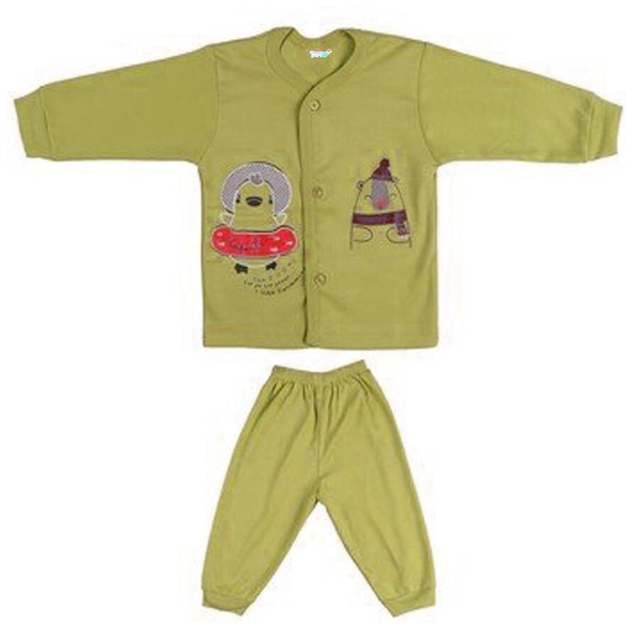 

TOONYPORT Unisex Top bottom set - Yellow