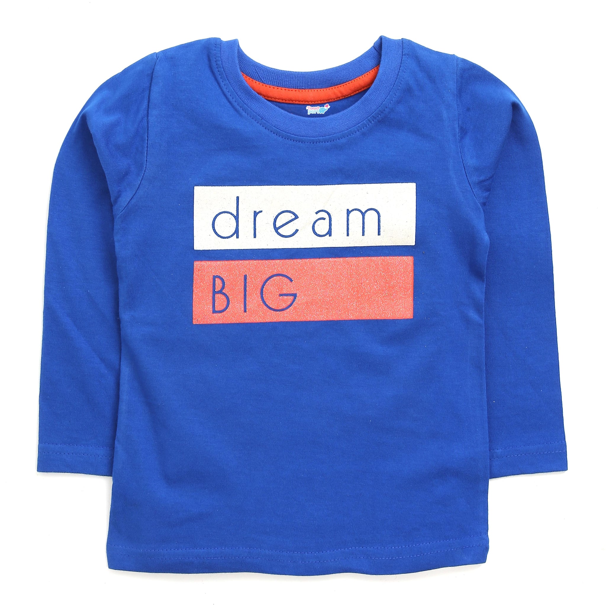 

TOONYPORT Boy Cotton blend Printed T-shirt - Blue