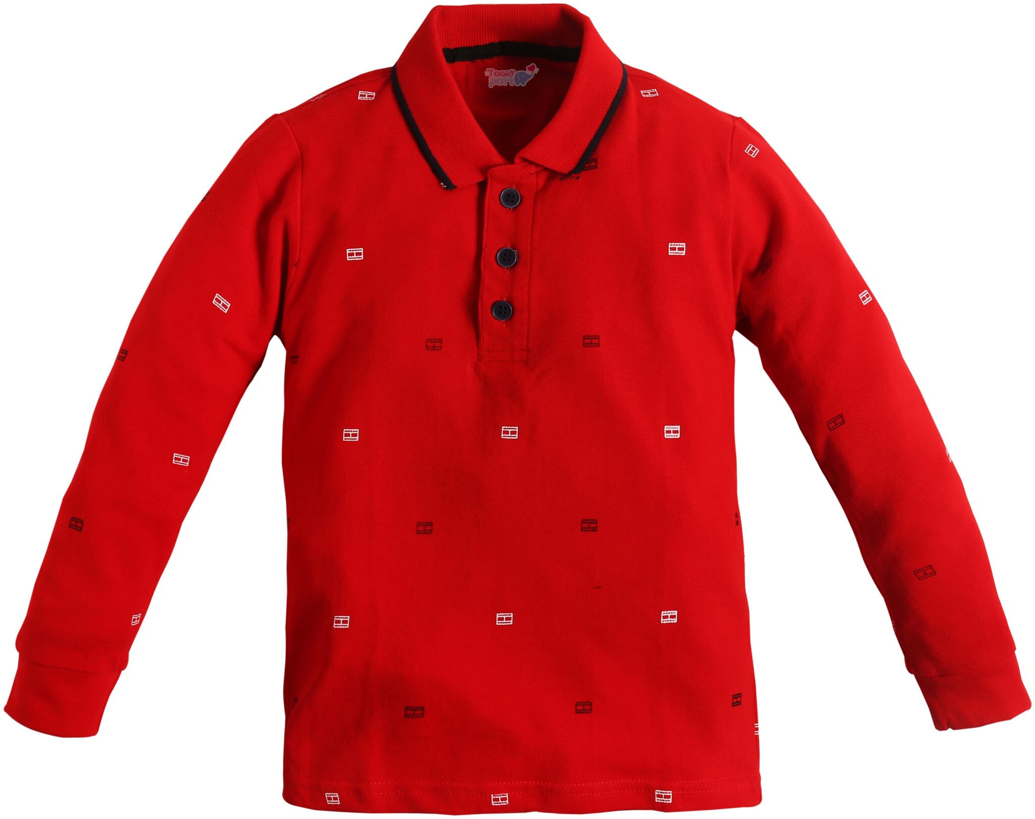 

TOONYPORT Cotton Printed T shirt for Baby Boy - Red