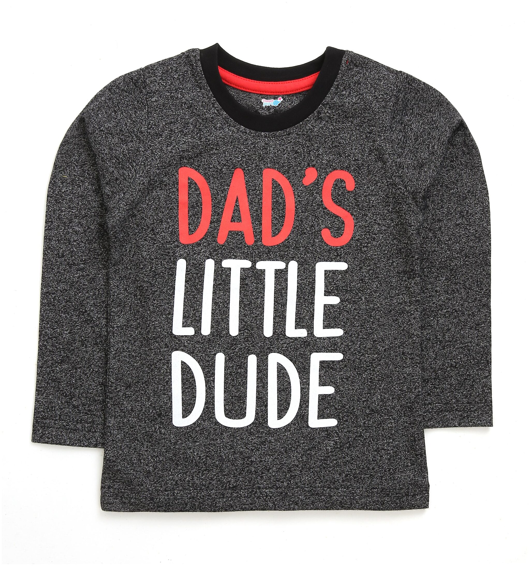 

TOONYPORT Boy Cotton blend Printed T-shirt - Grey