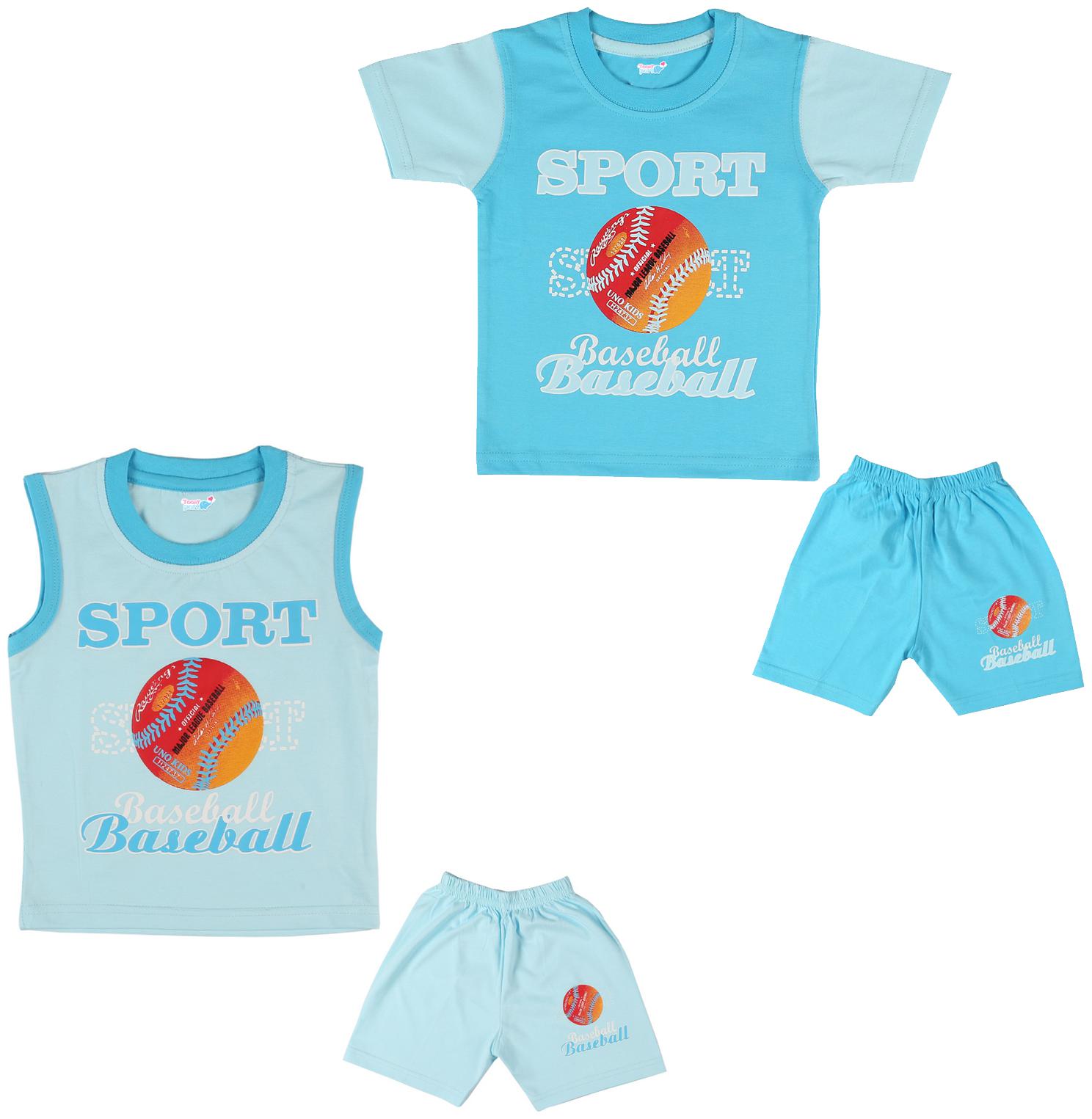 

TOONYPORT Baby boy Top bottom set - Blue