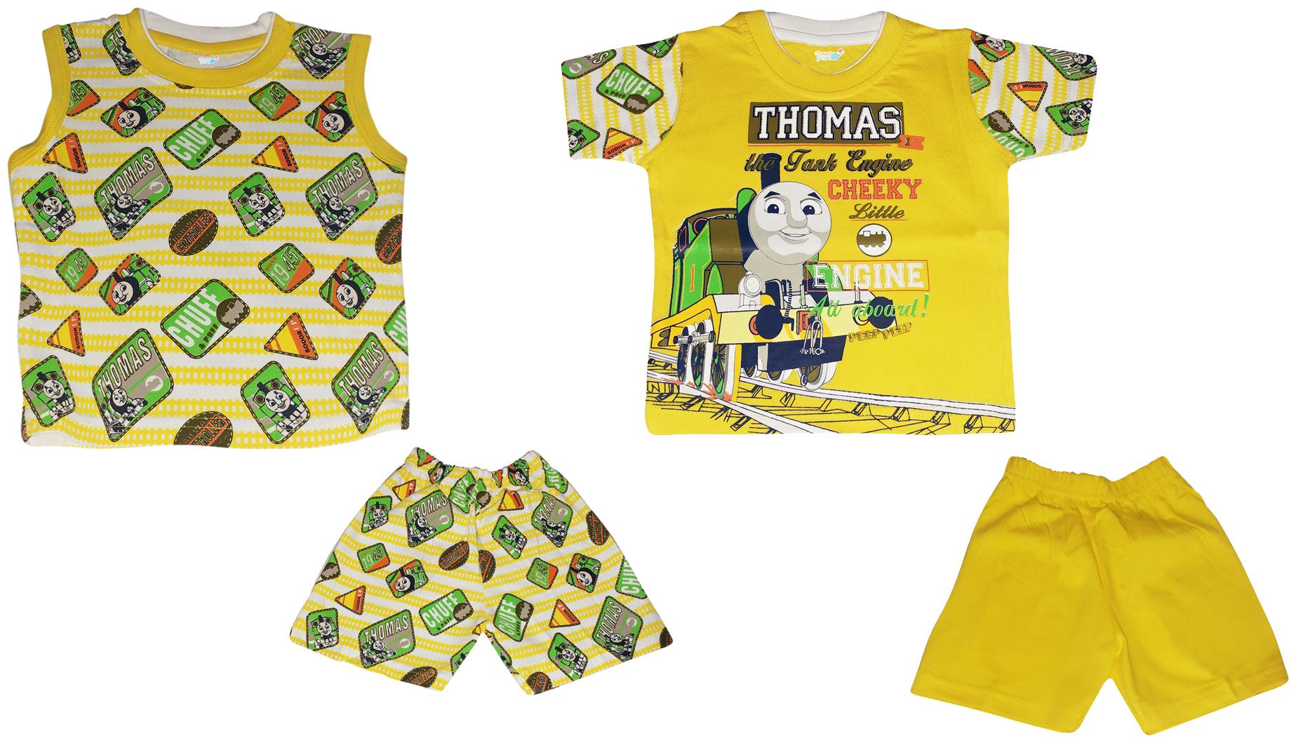

TOONYPORT Baby boy Top bottom set - Yellow