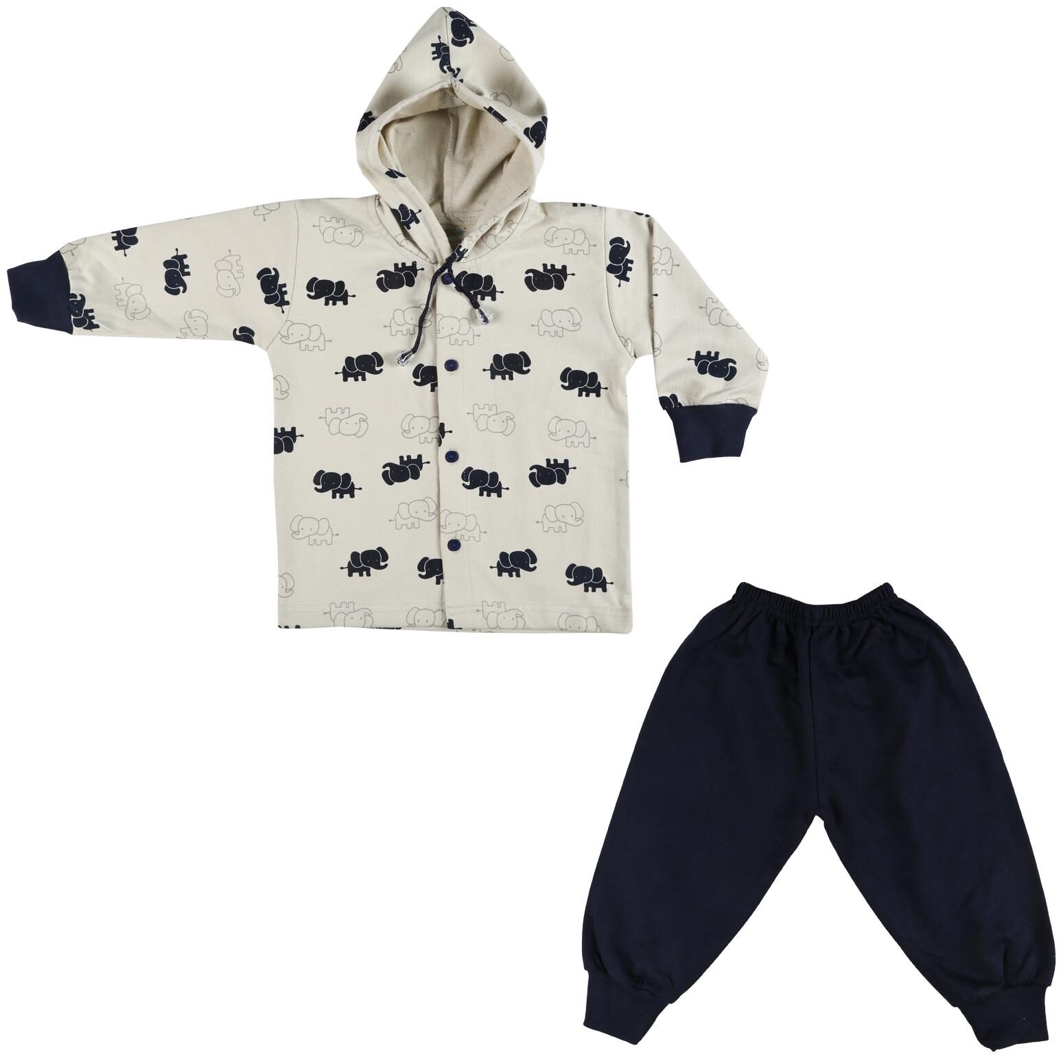

TOONYPORT Baby boy Top bottom set - Blue White