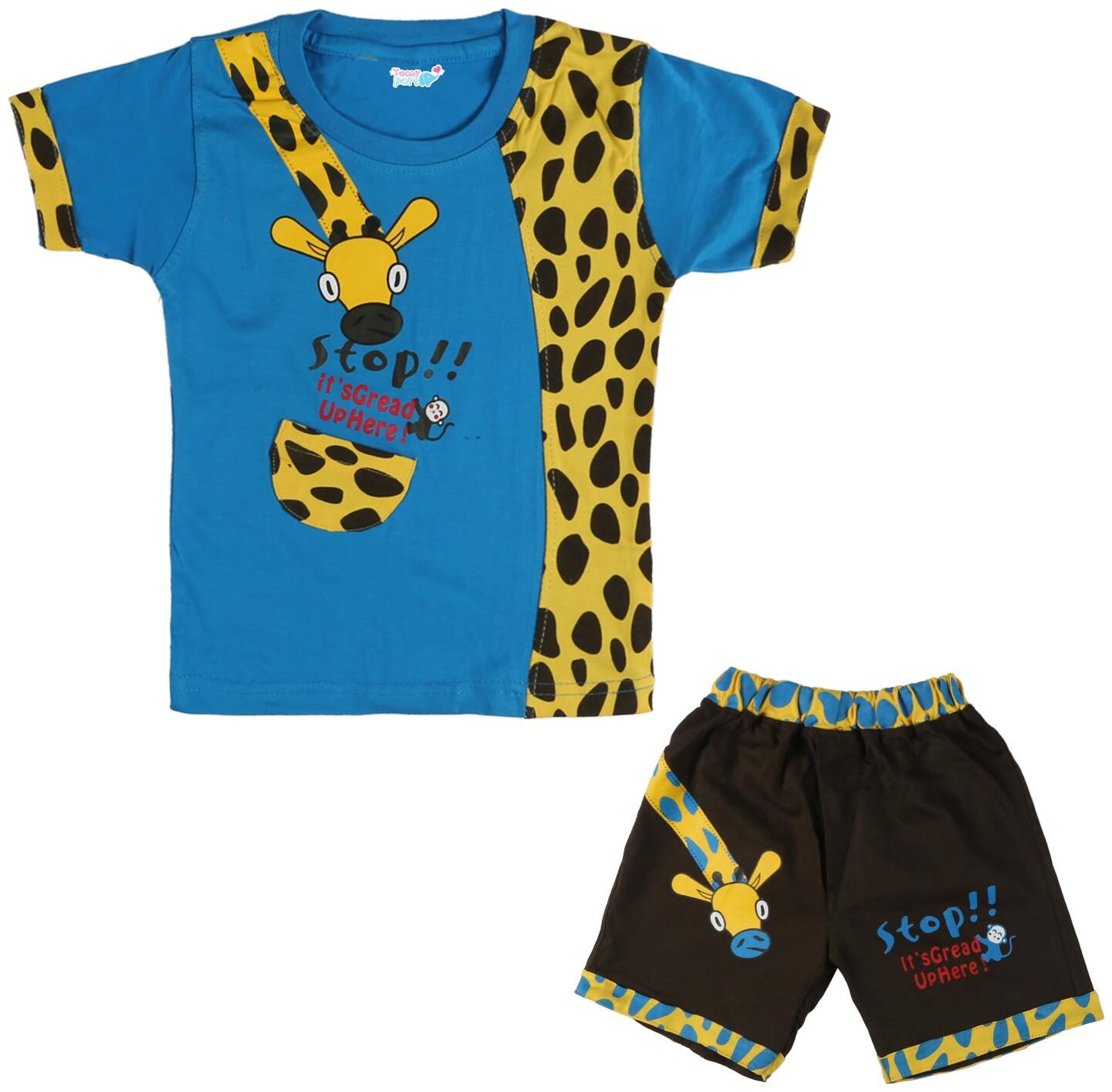 

TOONYPORT Baby boy Top bottom set - Blue