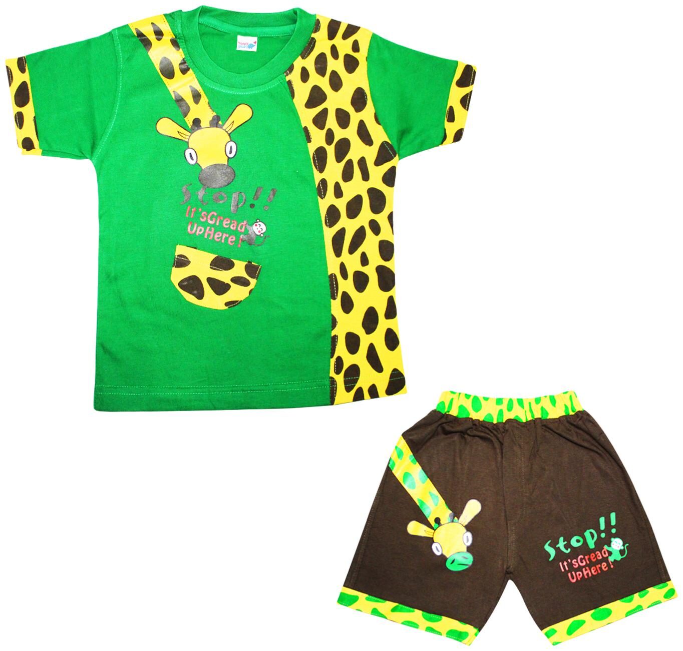 

TOONYPORT Baby boy Top bottom set - Green