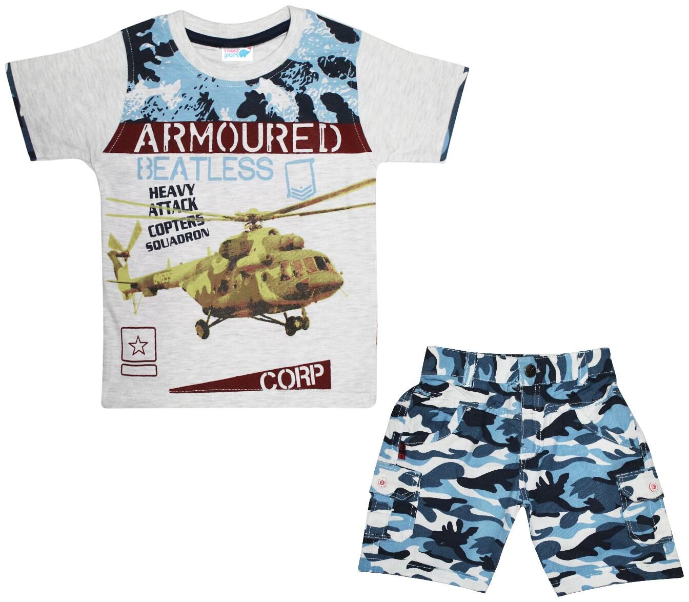 

TOONYPORT Baby boy Top bottom set - Grey