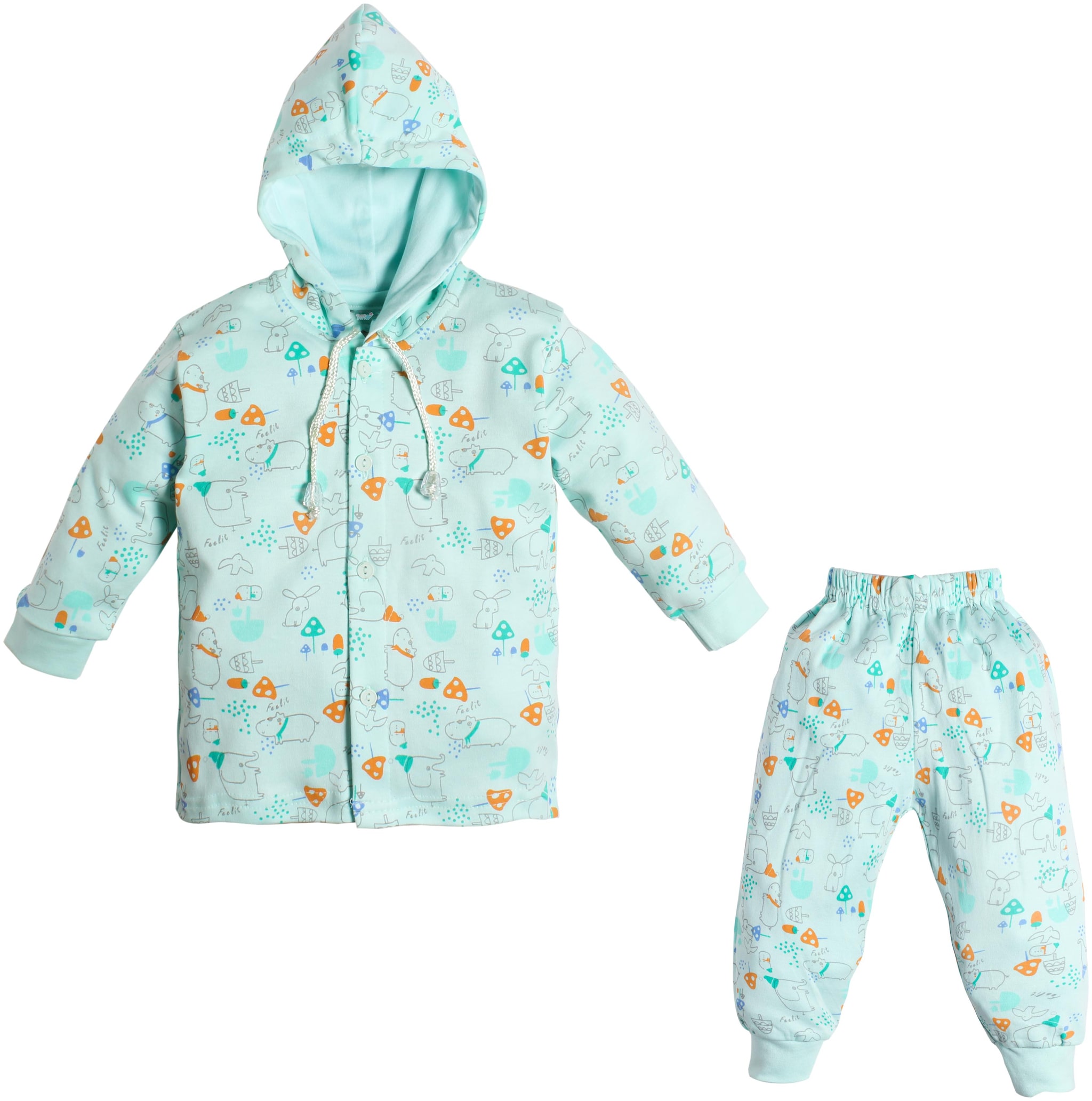

TOONYPORT Baby boy Top bottom set - Green