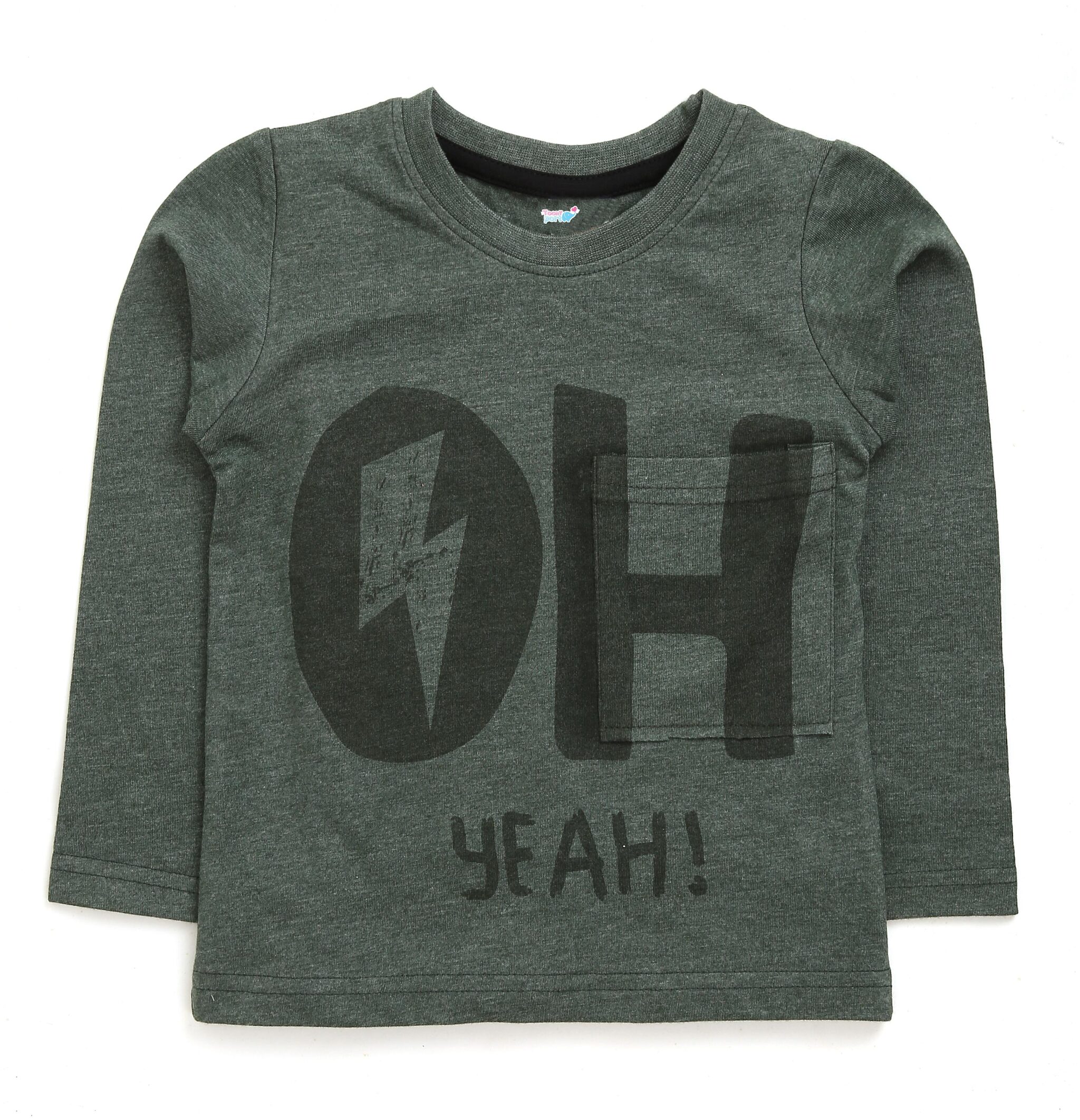 

TOONYPORT Cotton Printed T shirt for Baby Boy - Green