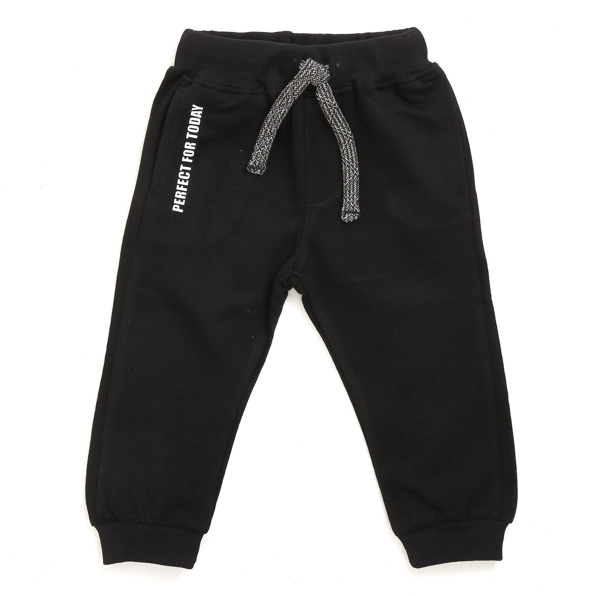 

TOONYPORT Baby boy Cotton blend Printed Trousers - Black