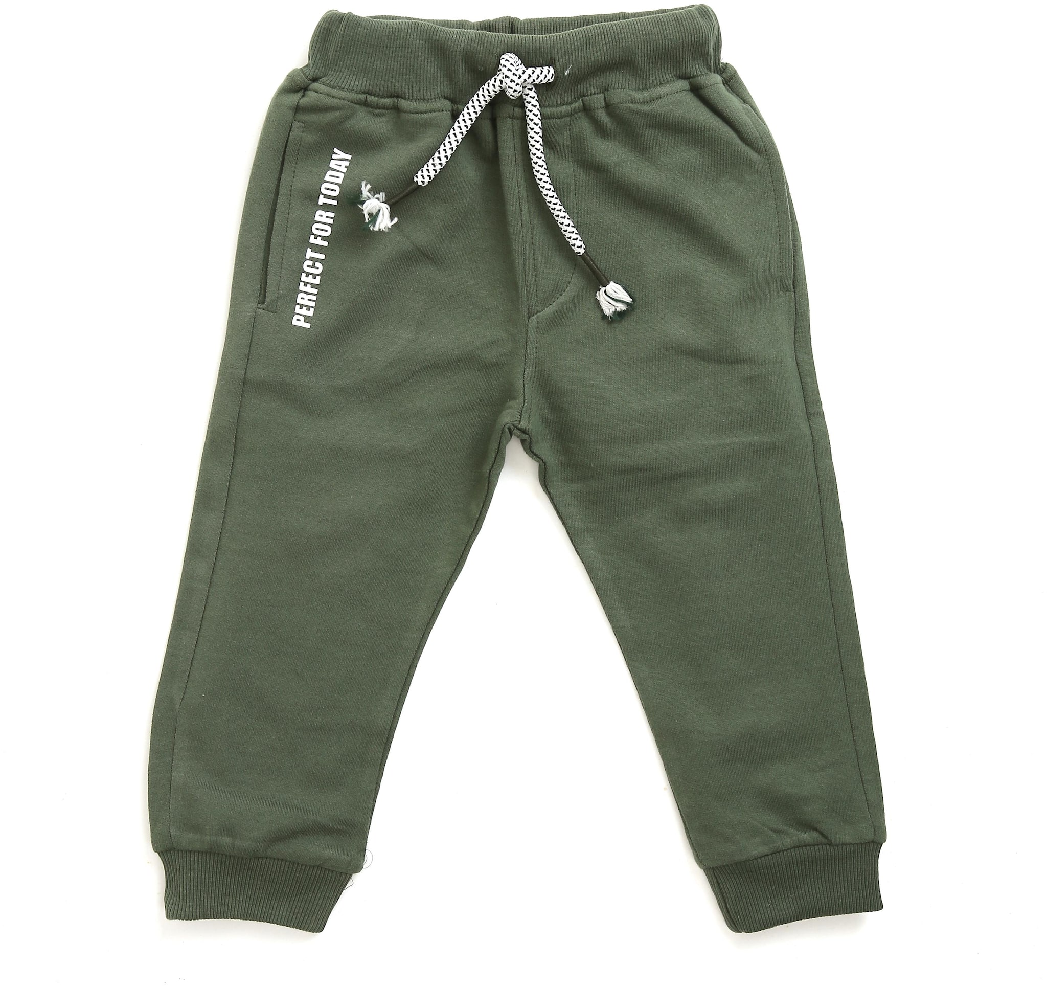 

TOONYPORT Baby boy Cotton blend Printed Trousers - Green