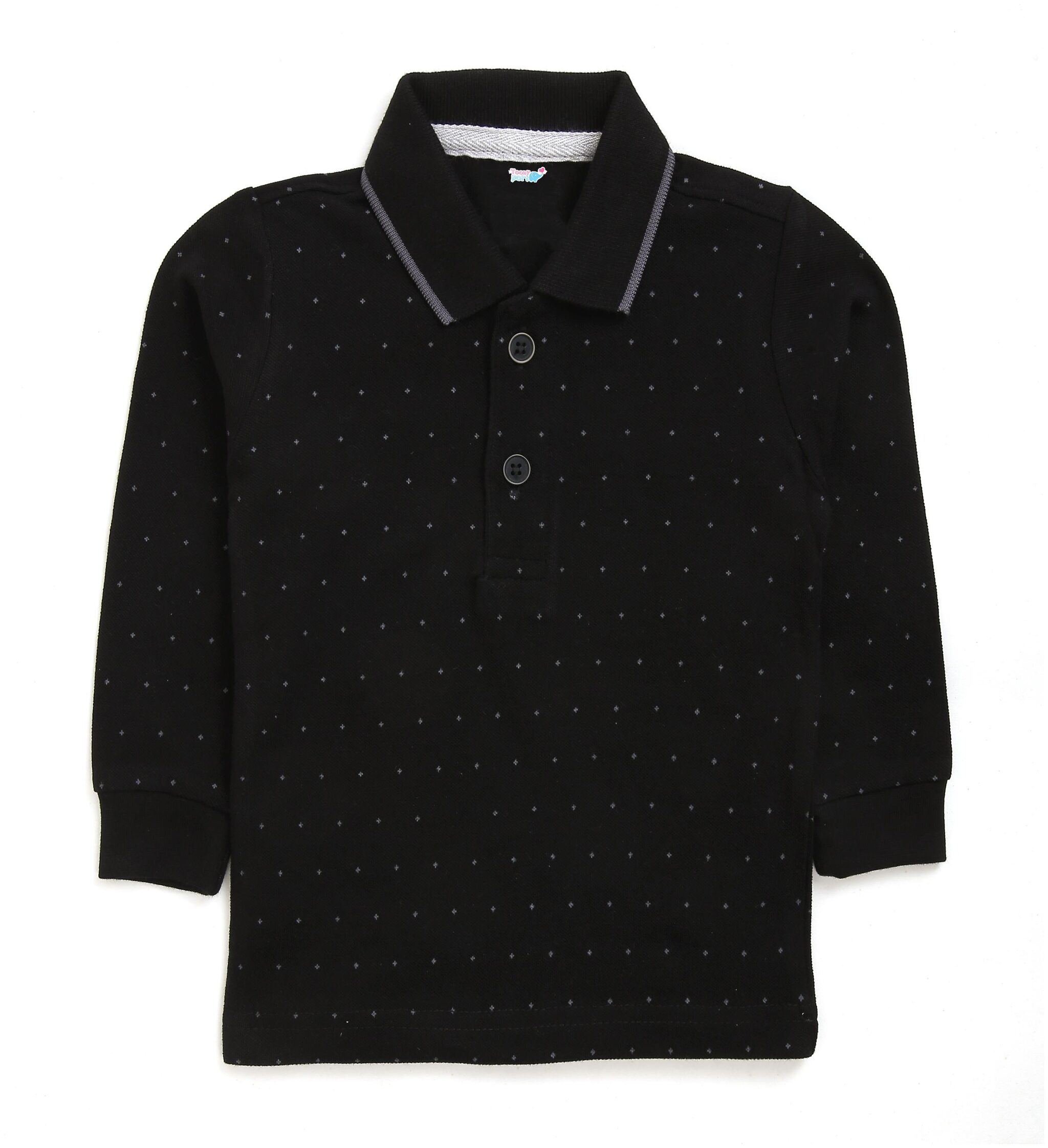 

TOONYPORT Boy Cotton blend Printed T-shirt - Black