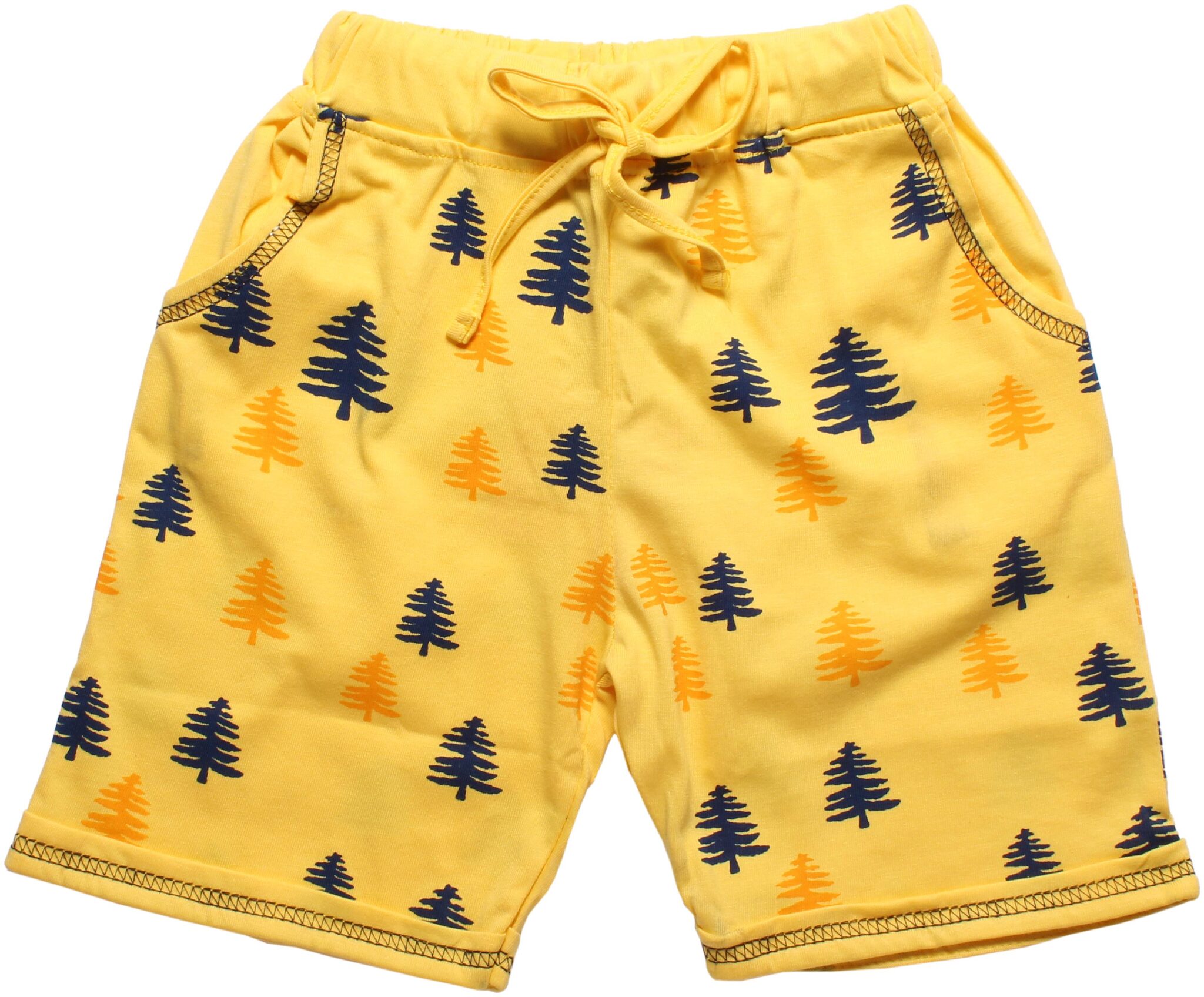 

TOONYPORT Baby boy Cotton blend Printed Shorts - Yellow