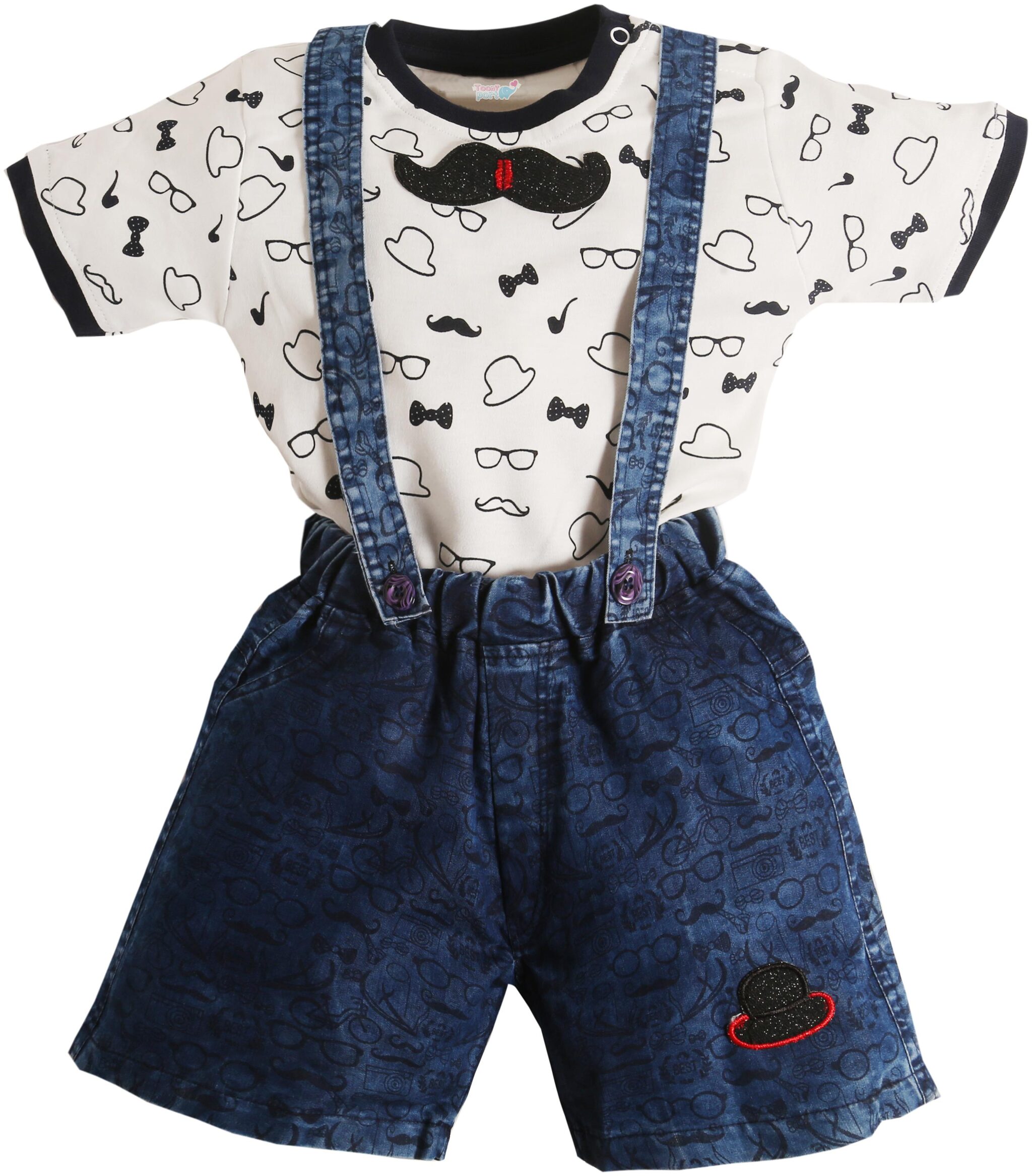 

TOONYPORT Baby boy Top bottom set - Blue