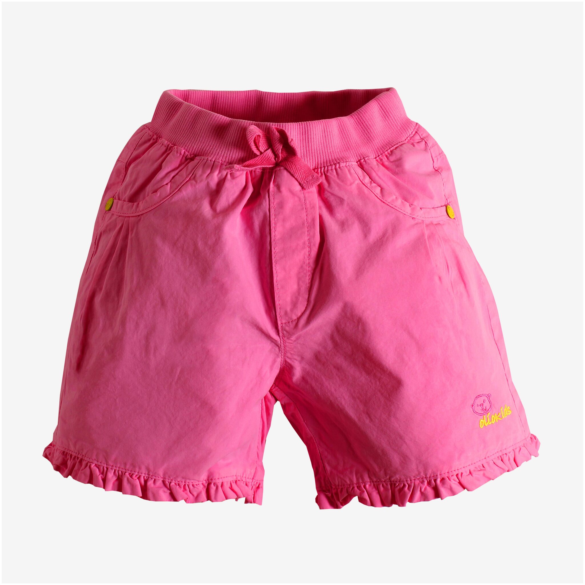 

TOONYPORT Baby girl Cotton blend Solid Shorts - Pink