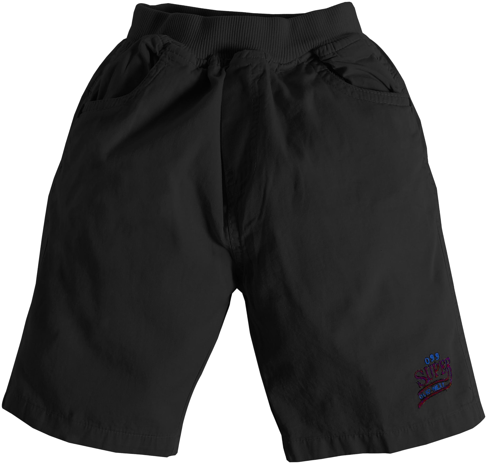 

TOONYPORT Baby boy Cotton blend Solid Shorts - Black